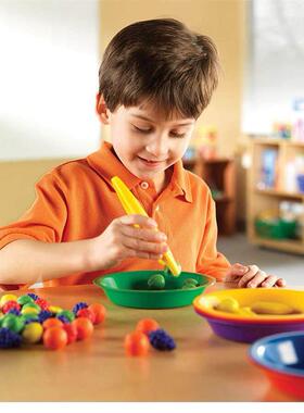 1/4pcs Kids Drop Scoop Clip Tweezers Toys Fine Motor Skill T