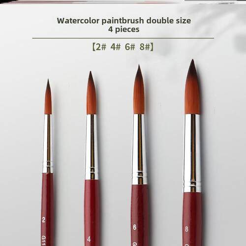 paint brush set acrylic oil paint gouache watercolor brushs