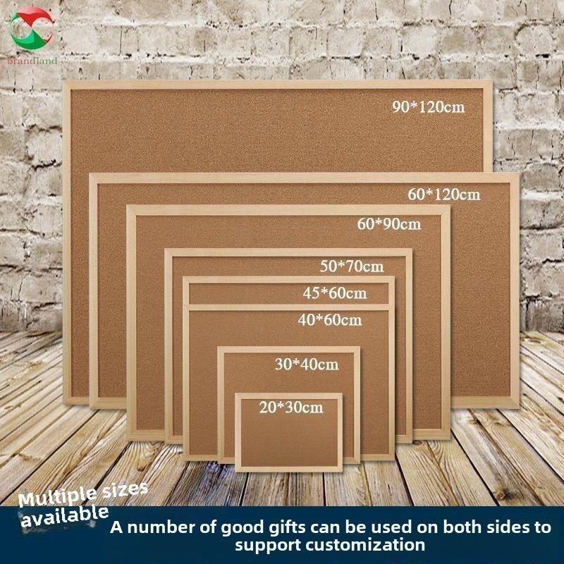 cork board photo wall message board note board advertising - 实物图