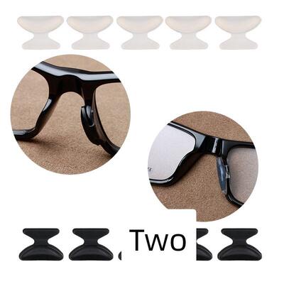 COLOUR_MAX 6Pairs Anti Slip Silicone Nose Pad For Glasses E