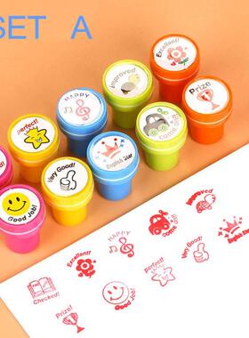 1 set Self Inking Comment Stamp for Teachers Kids Decorativ