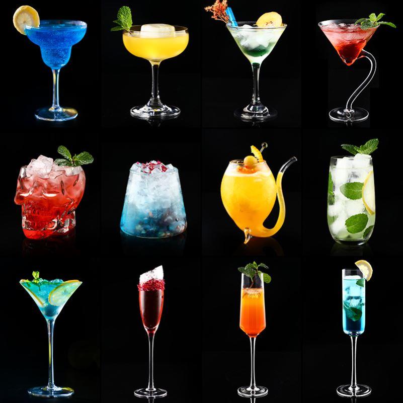 Crystal Champagne Cocktail Glass Sparkling Wine Flute Cups