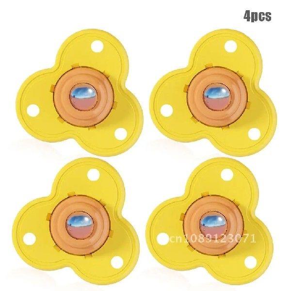 4 Pcs Universal Wheels Swivel Casters 360-Degree Rotation