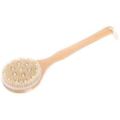 Back Scrub Brush Dry Body Skin for Brushing Scrubber Shower