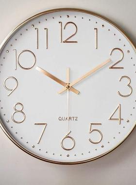 Clock wall clock living room watch bedroom clock silent atmo