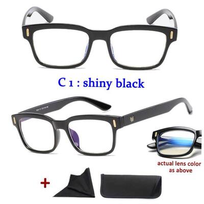 Anti Blue Rays Computer Glasses Men Blue Light Gaming Glass