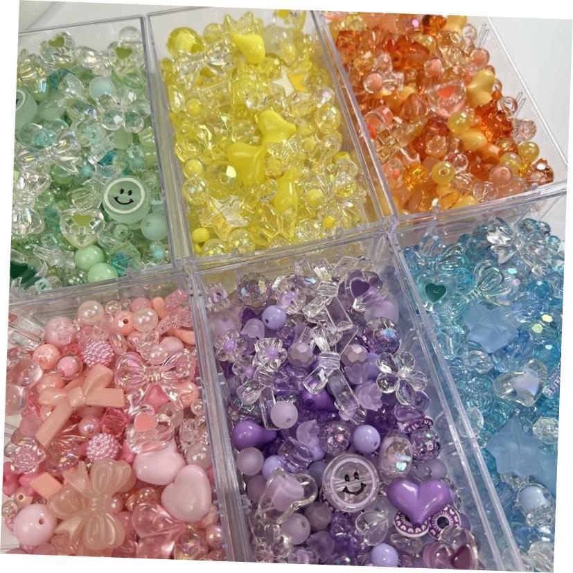 Acrylic Beads For DIY Handmade Bracelet Making Accessories