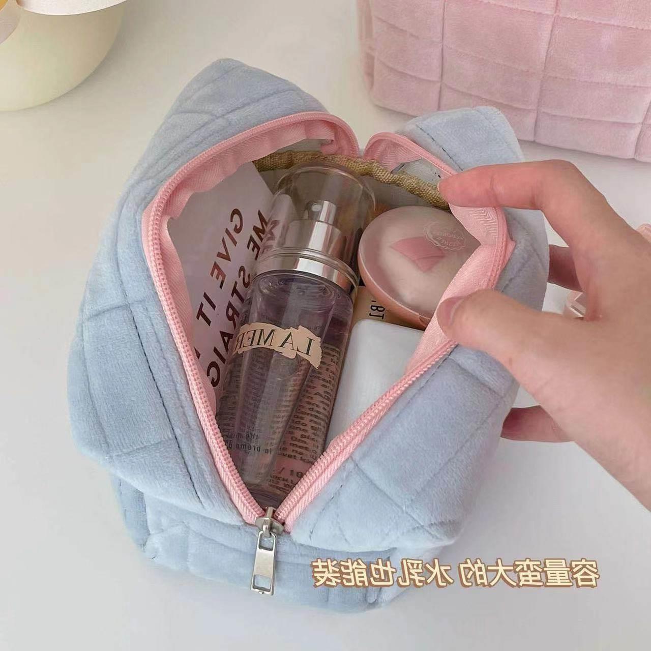 Color Cosmetic Bag Travel Make Up Toiletry Bag Washing Pouch