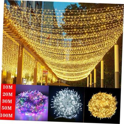 Fairy Lights 10M-100M Led String Garland Christmas Light Wat