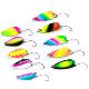 hard spinner fishing spoon lure jig kit metal JYJ bait