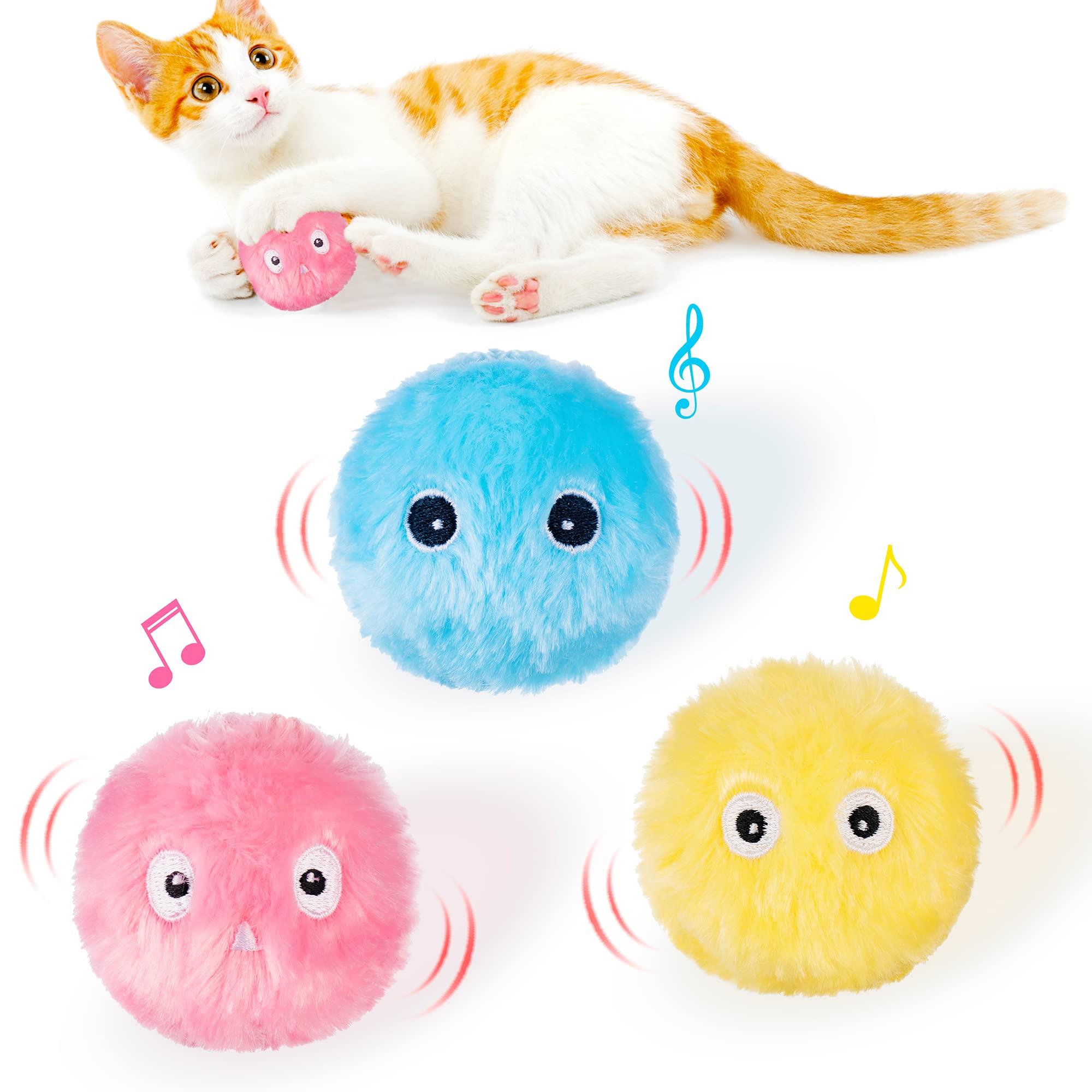 Smart Cat Toys Interactive Ball Catnip Cat Training Toy Pet