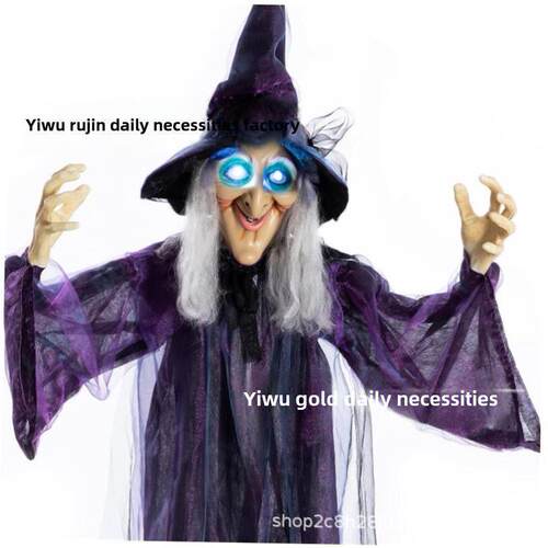 HalloweenOutdoorDecorationsWitch Halloween Outdoor Witch Glo