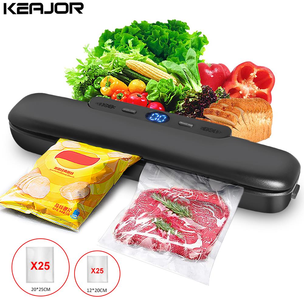 Food Vacuum Sealer 220V Automatic Vacuum Packaging Machine F