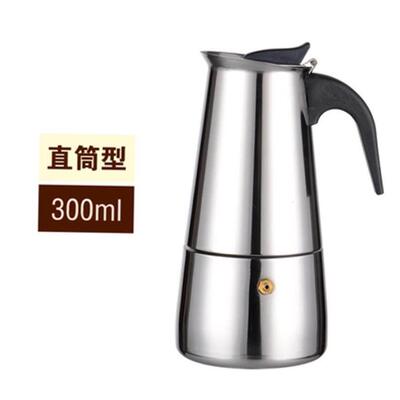 stainless steel mocha pot 300ml coffee pot maker machine