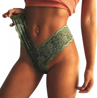 Women Lace Thongs Sexy G-strings Underwear Low Panties