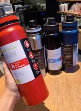 1000ml Water Bottle Keeps Cold Cool and Heat Stainless Steel