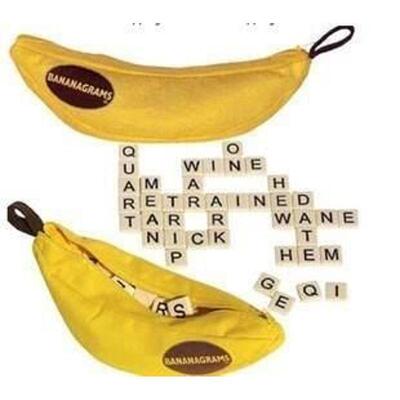 BANANAGRAMS WORD GAME EDUCATIONAL ANAGRAMS TRAVEL GRID