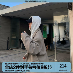 R1DGE小众高级感垫肩西装外套男女秋季长袖痞帅韩版百搭上衣夹克