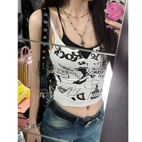 性感内搭y2k辣妹小吊带背心女