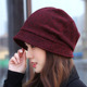 盆帽女春秋冬保暖加绒渔夫帽时尚 百搭大头帽显脸小骑车妈妈帽遮耳