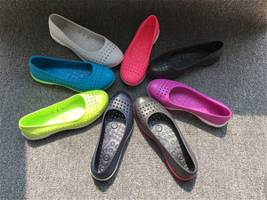 洞洞鞋女款夏季外穿镂空浅口大码防滑凉鞋软底沙滩鞋女鞋舒适涉水