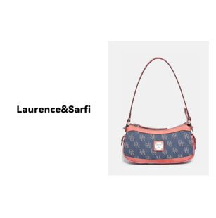 单肩斜挎女包新款 官方正品 真皮腋下包 Laurence&Sarfi路易赛菲