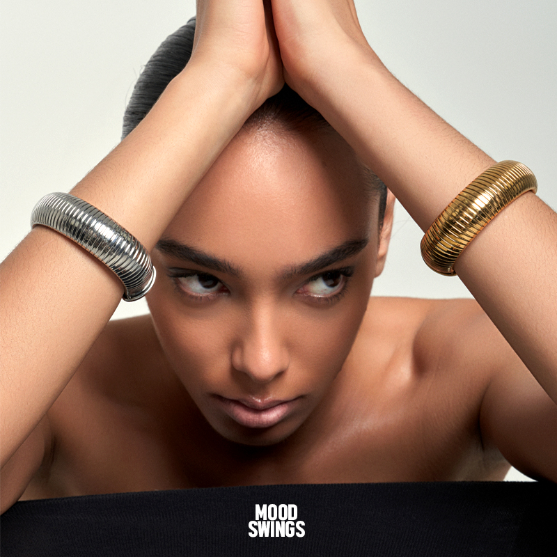 情绪波动宽手环手镯手链