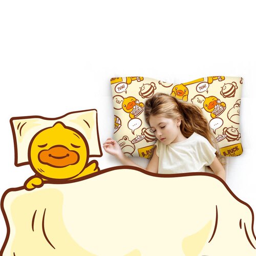 山姆代购 小黄鸭4D乳胶枕宝宝儿童枕头b.duck赛诺联名款小蜜蜂