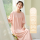 睡衣孕妇家居长裙可外穿 宽松大码 康妮雅2026新款 睡裙女春夏七分袖