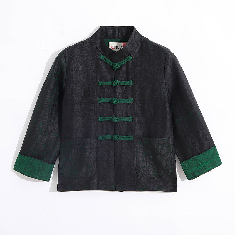 饭团记香云纱新中式童装