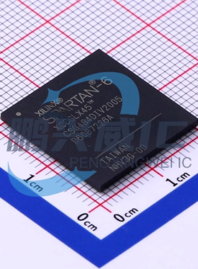 XILINX 原装正品 XC6SLX45-2CSG484I C BGA-484 可编程逻辑器件