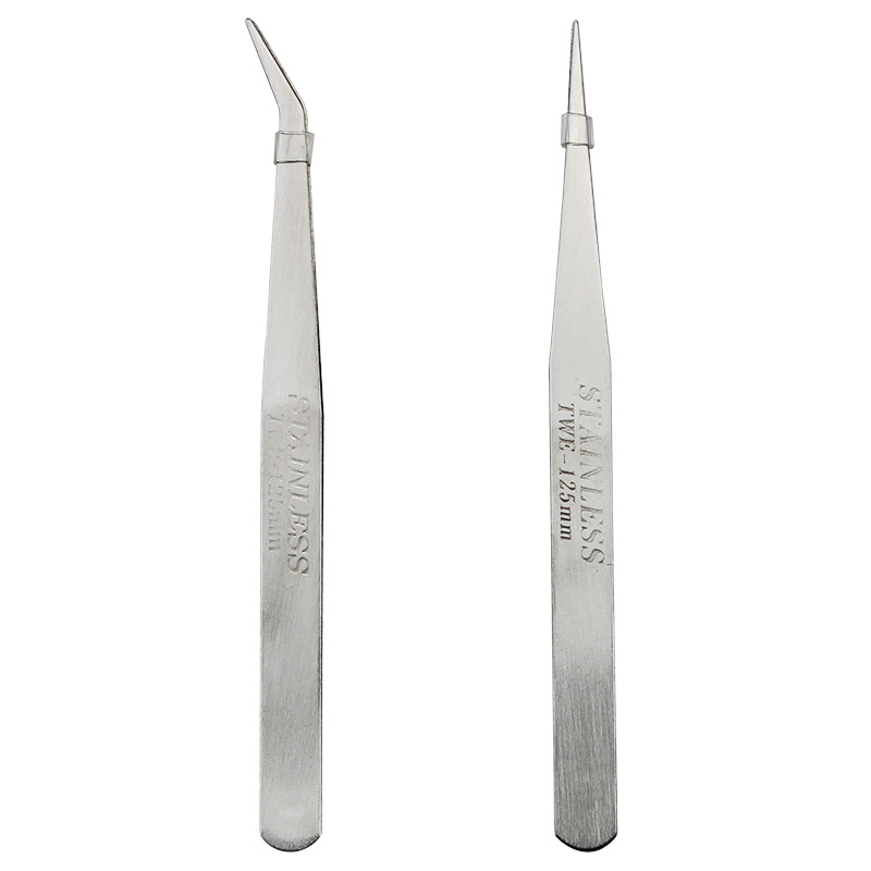 手工diy家用缝纫弯头直头镊子