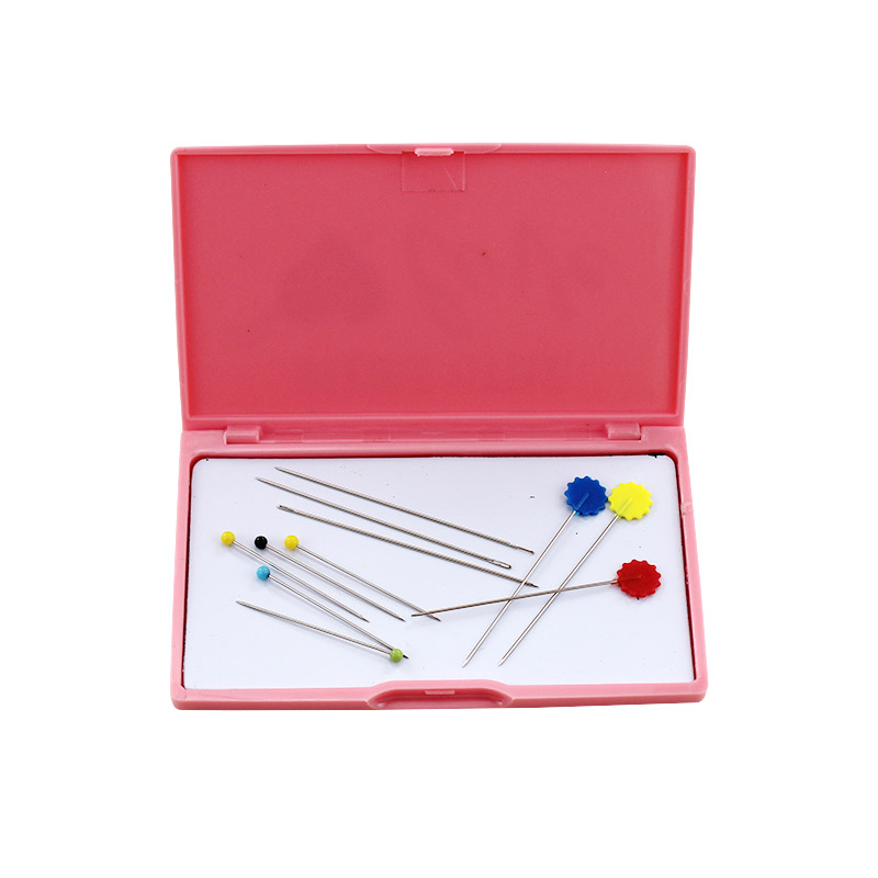 粉色便携式磁吸针类收纳盒