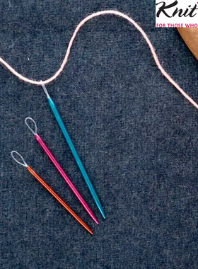 Knitpro彩色毛线编织缝合针 大眼大孔钩织毛衣针手工玩偶工具配件