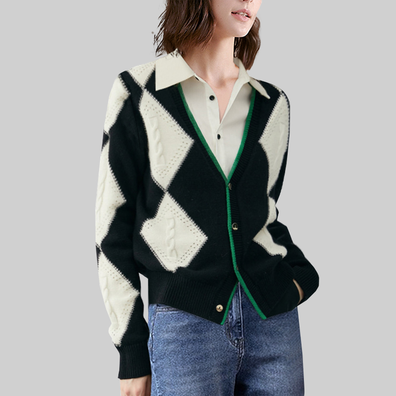 开衫秋季显瘦慵懒毛衫上衣