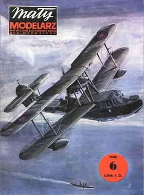 《Maly Modelarz》纸模型 水上飞机Supermarine Walrus Mk.II DIY