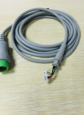 厂家直销IOCARE邦健IE12A IE15十五道心电图机导导联线维修插头线