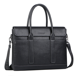 美雅诺男士公文包真皮休闲电脑男包商务牛皮单肩斜挎手提包男款