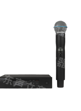shure舒尔QLXD4一拖一无线话筒舞台专用演出麦克风家用红外对频