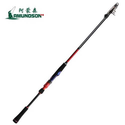 超轻超细鲈鱼翘嘴伸缩路亚竿