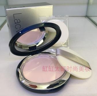 拉格贝尔自然润颜干湿两用粉饼遮瑕定妆控油持久隐形毛孔干皮适用