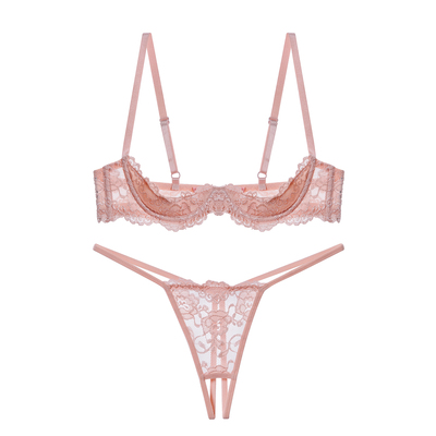 甜Sao风~蕾丝内衣女性感内衣文胸套装