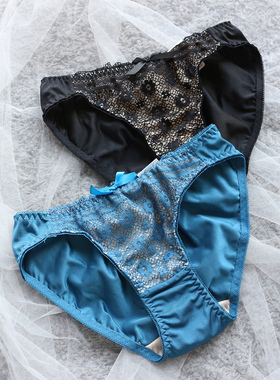 P214 清仓外贸日本三角裤甜美女内裤裤头低腰蕾丝公主风舒适