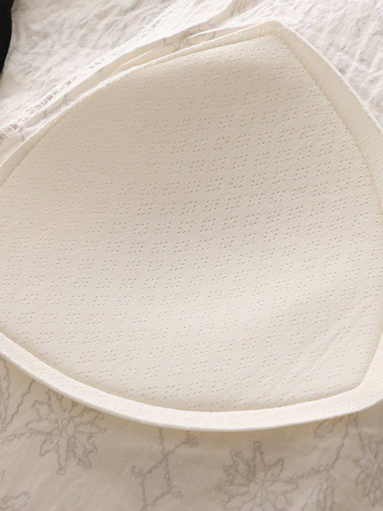 가슴패드가 달린 반팔 산모 검진복 산모 잠옷 출산복 병원 분만복 수유 잠옷 수유복