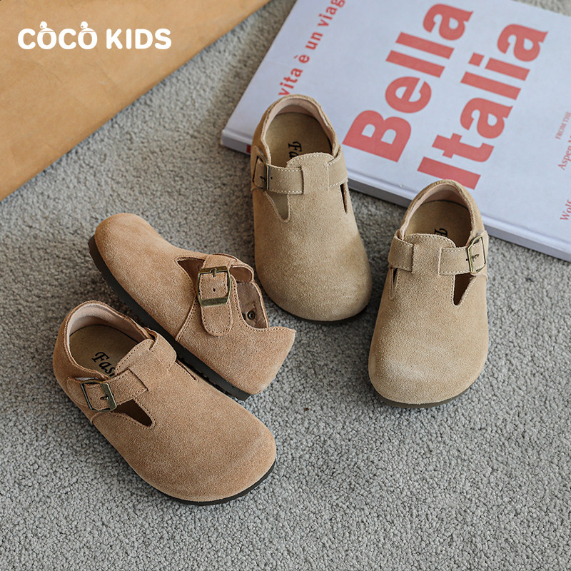 儿童勃肯鞋女童小皮鞋百搭豆豆鞋小女孩软底单鞋子2025春秋季新款,童鞋/婴儿鞋/亲子鞋,皮鞋,淘宝优惠券,粉丝福利购,淘宝优惠卷