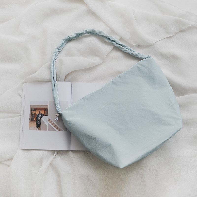 氧气种子2026年春季新款日韩清新甜美森系抽绳皱褶单肩拉链托特包,箱包皮具/热销女包/男包,通用款女包,淘宝优惠券,粉丝福利购,淘宝优惠卷