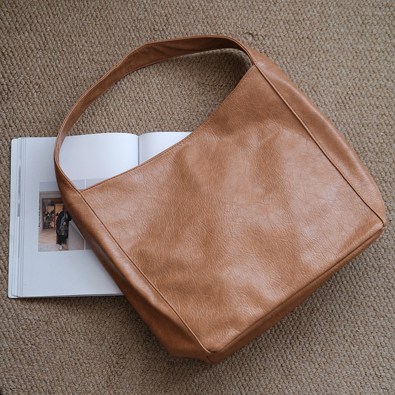 氧气种子2025夏季新款 ins日韩百搭托特包轻奢质感简约风通勤女包