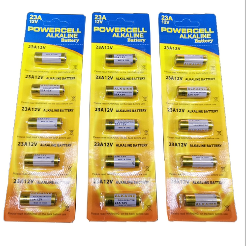 23A12V 6F229V碱性电池卷帘门引闪器门铃防盗器吊灯遥控器电池1粒