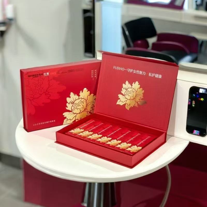 【专柜正品】国药芙雕红色女性私密凝胶私处护理套盒黄精肉苁蓉