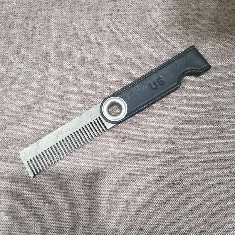 TAD折叠梳子edc工具 COMB CLASS A COMPACT TAD EDITION个性工具